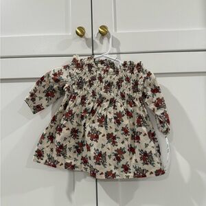 Floral Long Sleeve Baby Dress